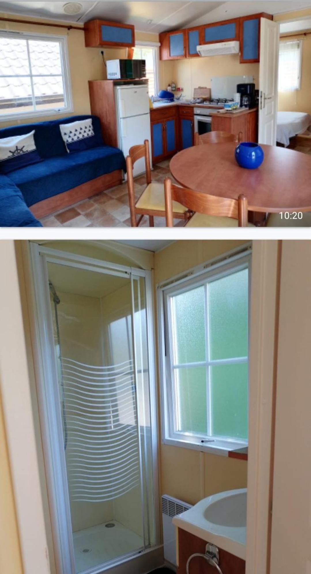 Mobile-Home Avec Terrasse Thonon-les-Bains Exterior foto